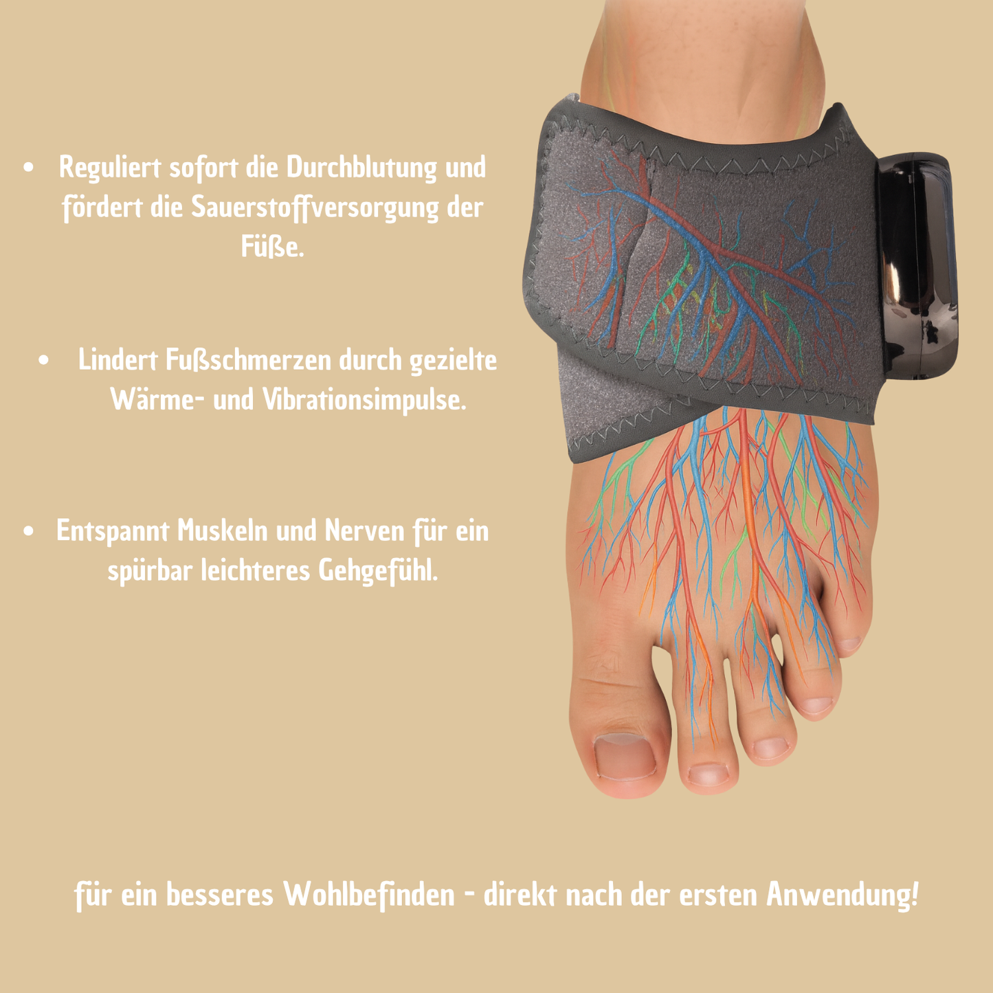 ThermaFoot™ - Massage & Fußwärmer