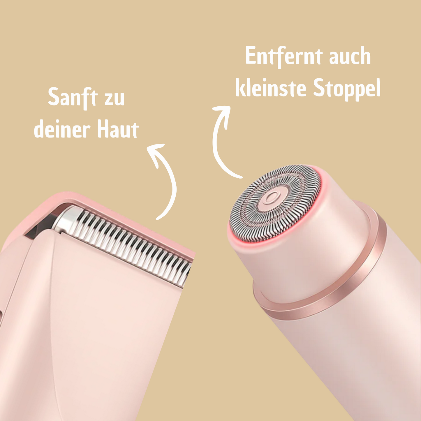 SilkTrim - 2 in 1 Damen Körperrasierer