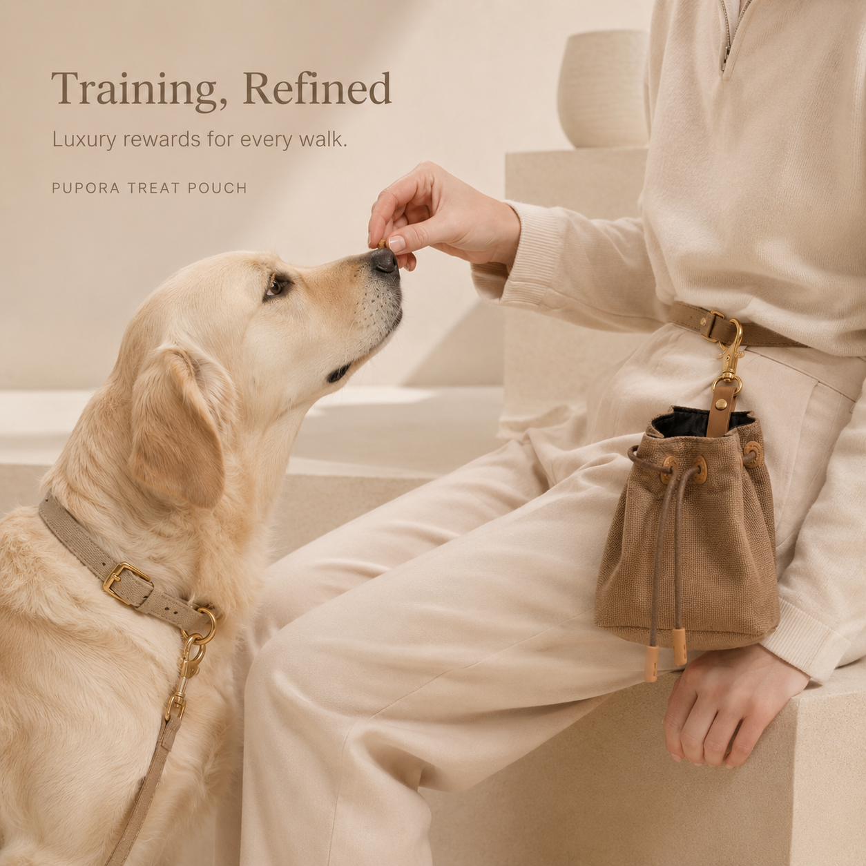 Pupora Luxe Treat Pouch